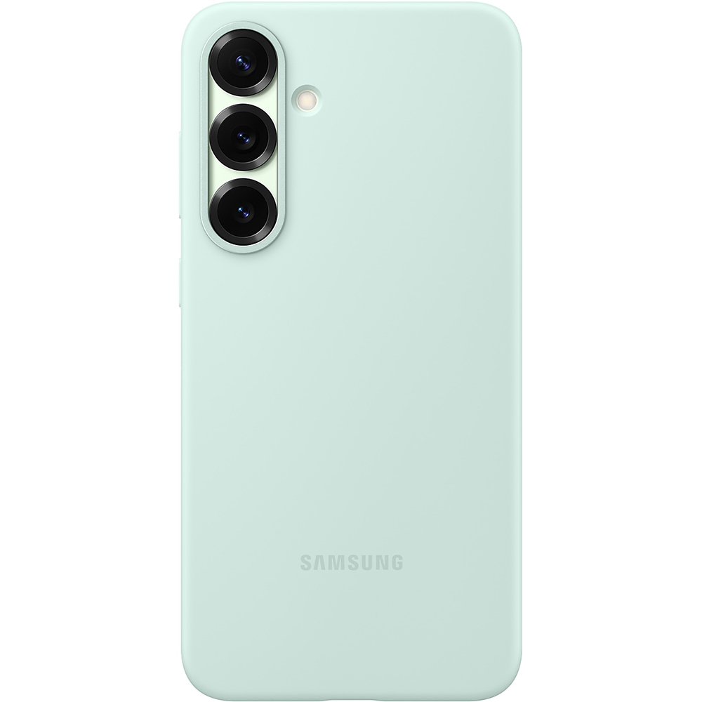 Etui Samsung Silicone Case do Galaxy S25 Plus, miętowe